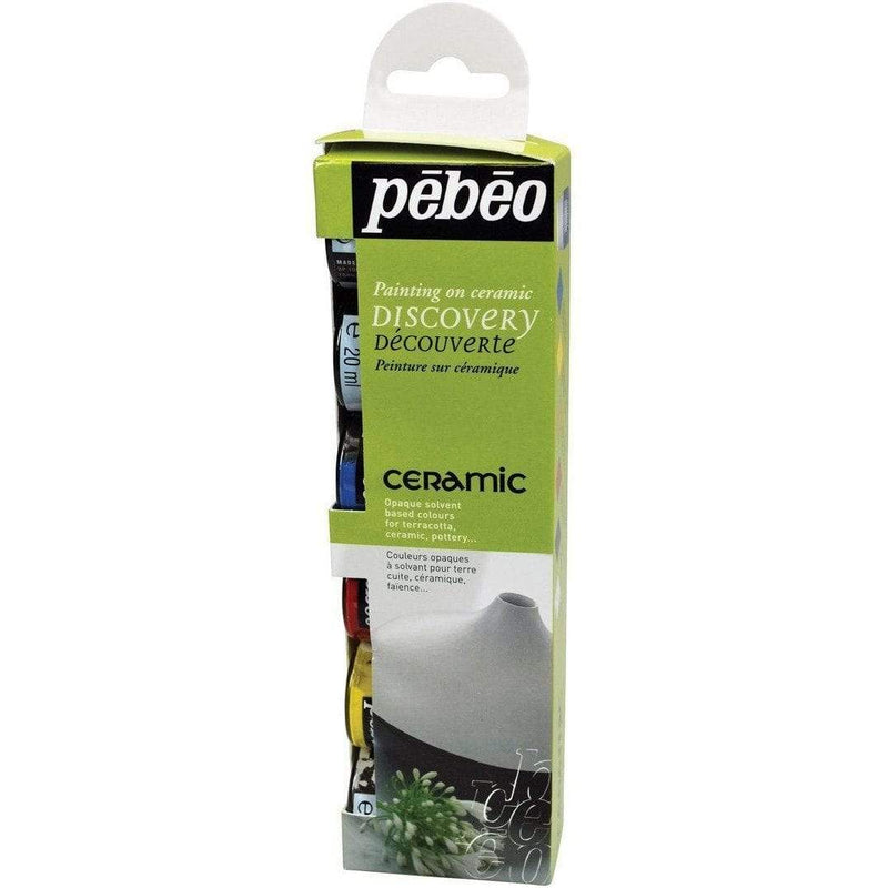 kit iniciacion pebeo ceramic 6x20ml P753405 N/A CENTROARTESANO