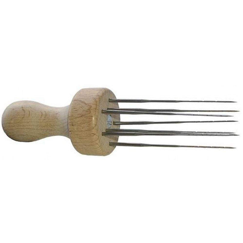 Mango de madera para aguja de fieltro N/A CENTROARTESANO