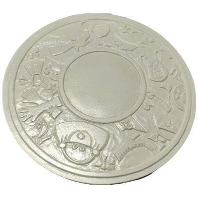 Metal formas placa diametro 16cm bolsos y zapatos N/A CENTROARTESANO