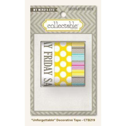 "MME Colletable washi tape ""UNforgetable""" N/A CENTROARTESANO