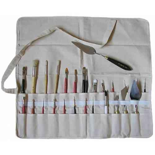 portapinceles algodon crudo 29x32cm N/A Oferta CENTROARTESANO