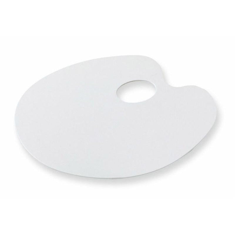 oval plastic palette 22x17cm (approximate measure)