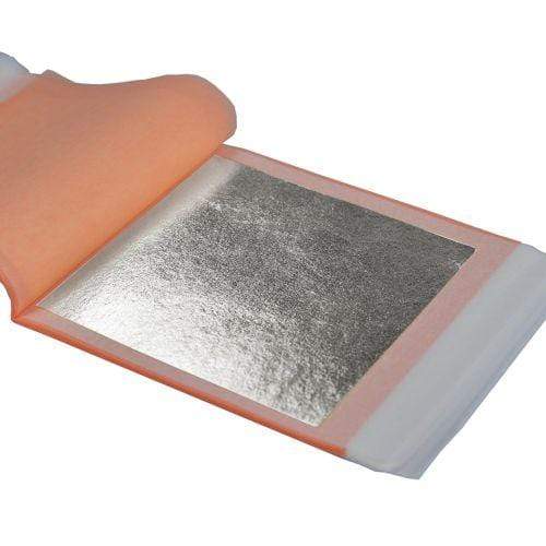 FALSO PAN DE PLATA LIBRO 25 HOJAS 14X14cm