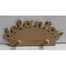 Percha delantal 2 pomos N/A CENTROARTESANO