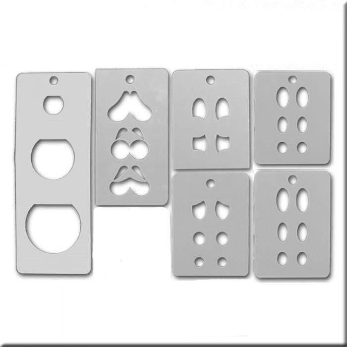 plantilla de ojos boca fofuchas N/A CENTROARTESANO