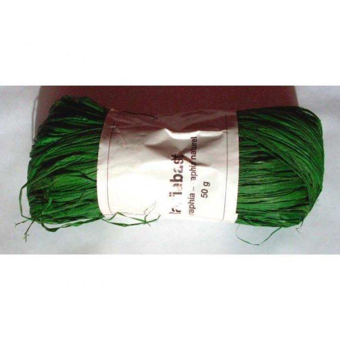 Rafia natural 50gr verde N/A CENTROARTESANO