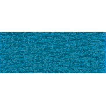 Rollo papel crespon 75% 0,50x2,5m TURQUESA N/A CENTROARTESANO