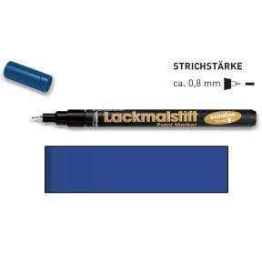 Rotulador perm. p.extra fina 0,8mm  azul N/A CENTROARTESANO