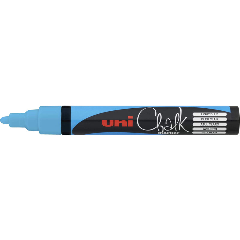 Rotulador uni chalk 5M azul N/A CENTROARTESANO