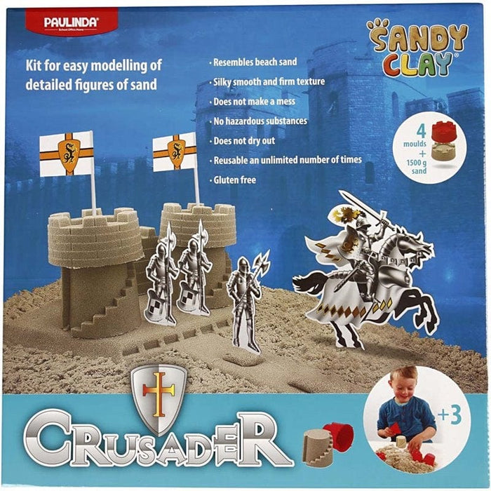 Sandy clay kit arena + moldes 78270 castillo N/A CENTROARTESANO