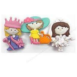 Set botones disfraces niñas N/A CENTROARTESANO