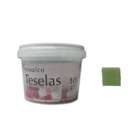 Teselas mosaico verde os. 100ud 12x12 N/A CENTROARTESANO