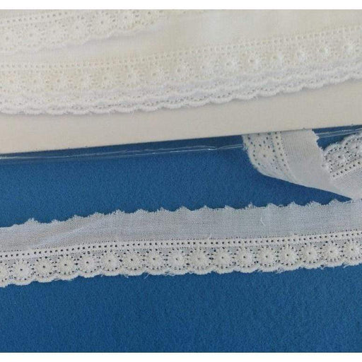 Tira batista bordada algo/poli blanco 41172 N/A CENTROARTESANO