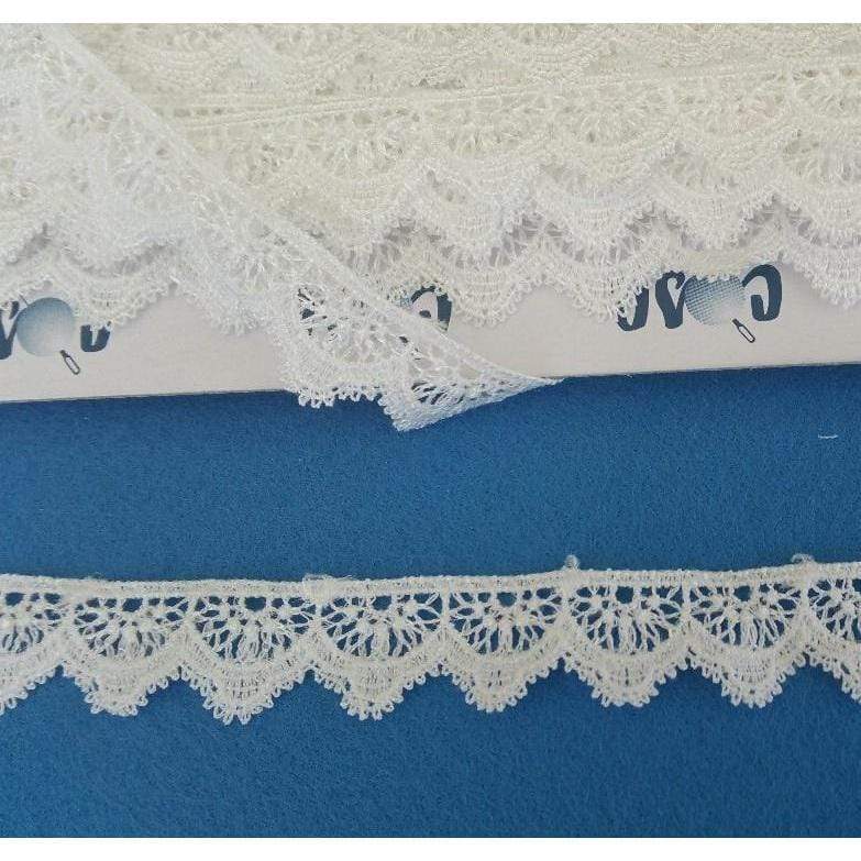 Tira guipur poliester blanco 46904 N/A CENTROARTESANO