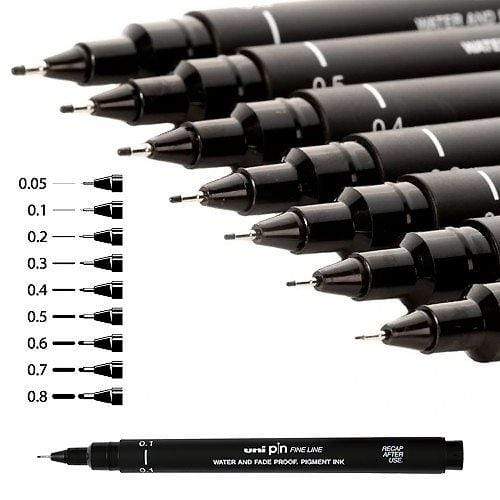 Sakura rotulador permanente pen touch caligrafia ,07mm extra fina blan —  Centroartesano