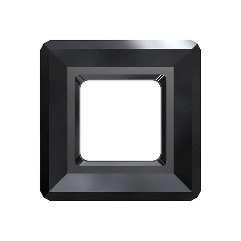 Ventana swarovski 14mm color jet N/A CENTROARTESANO