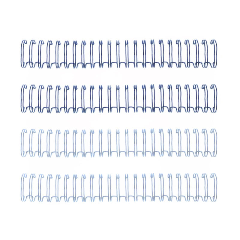 Binder wires para encuadernación azul WeR azul 1,58cn 4u NOTIONS CENTROARTESANO