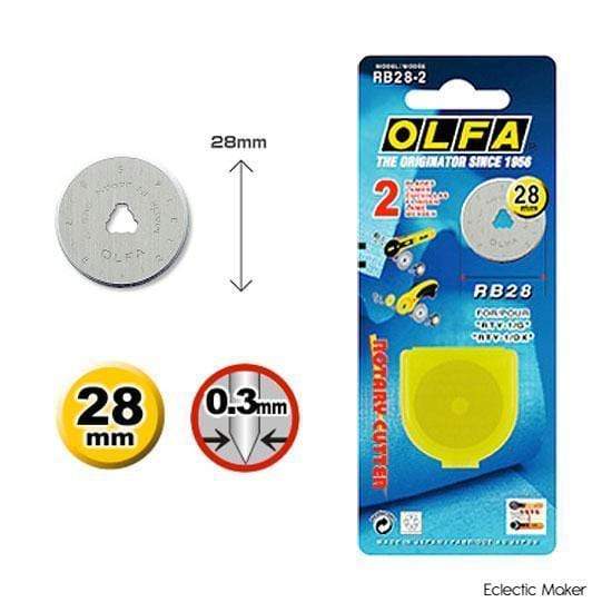 Recambio Cuchillas 28mm OLFA CENTROARTESANO