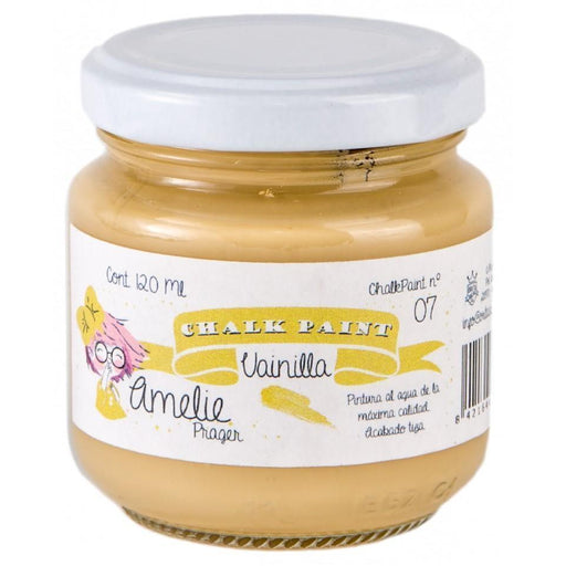 Pintura chalky orita Amelie 120ml AMC12007 vainilla ORITA CENTROARTESANO