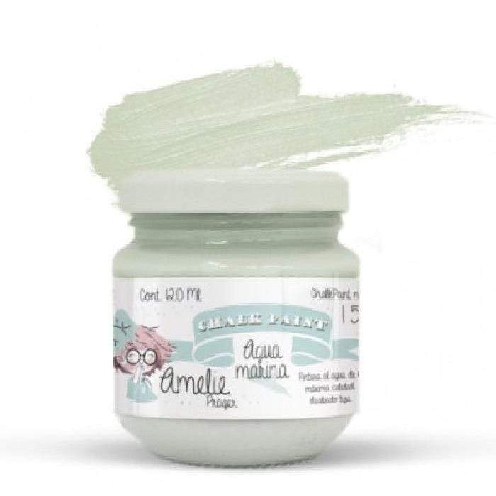 Pintura chalky orita Amelie 120ml AMC12015 agua marina ORITA CENTROARTESANO
