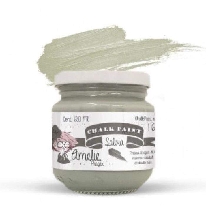 Pintura chalky orita Amelie 120ml AMC12016 salvia ORITA CENTROARTESANO