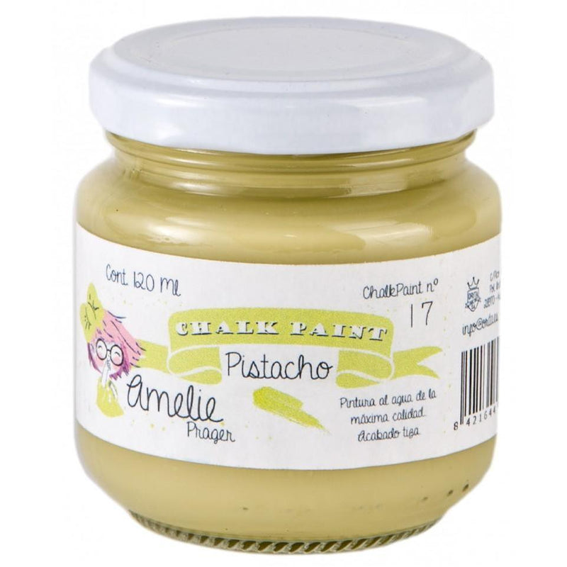 Pintura chalky orita Amelie 120ml AMC12017 pistacho ORITA CENTROARTESANO
