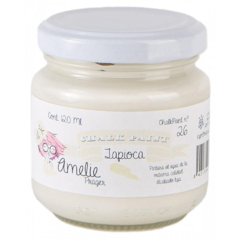 Pintura chalky orita Amelie 120ml AMC12026  tapioca ORITA CENTROARTESANO