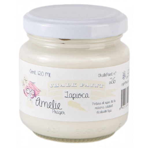 Pintura chalky orita Amelie 120ml AMC12026  tapioca ORITA CENTROARTESANO