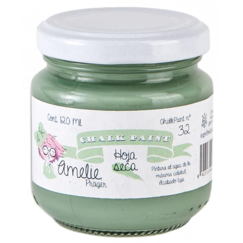 Pintura chalky orita Amelie 120ml AMC12032 hoja seca ORITA CENTROARTESANO