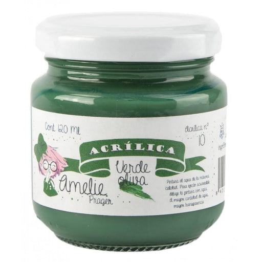 Pintura chalky orita Amelie 120ml AMC12036  oliva ORITA CENTROARTESANO