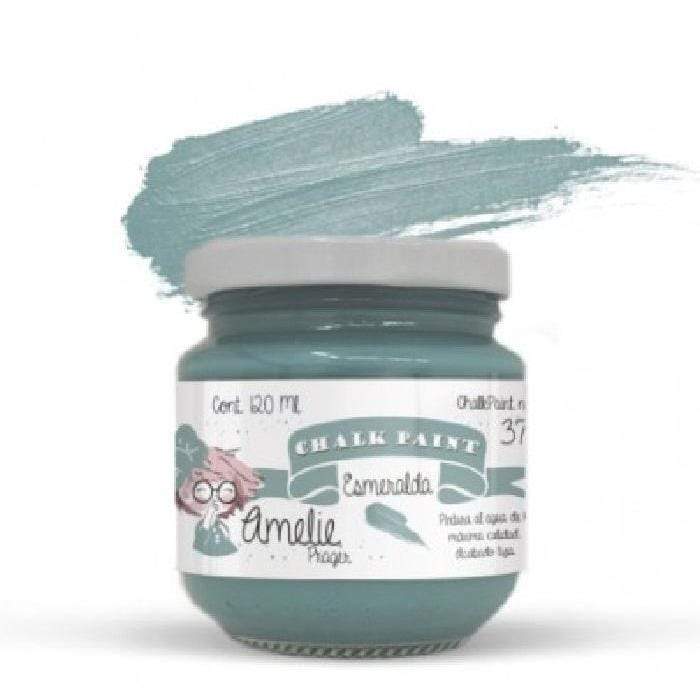 Pintura chalky orita Amelie 120ml AMC12037  esmeralda ORITA CENTROARTESANO