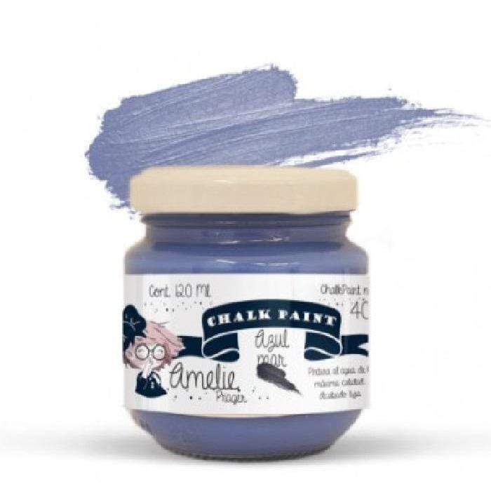 Pintura chalky orita Amelie 120ml AMC12040  azul mar ORITA CENTROARTESANO