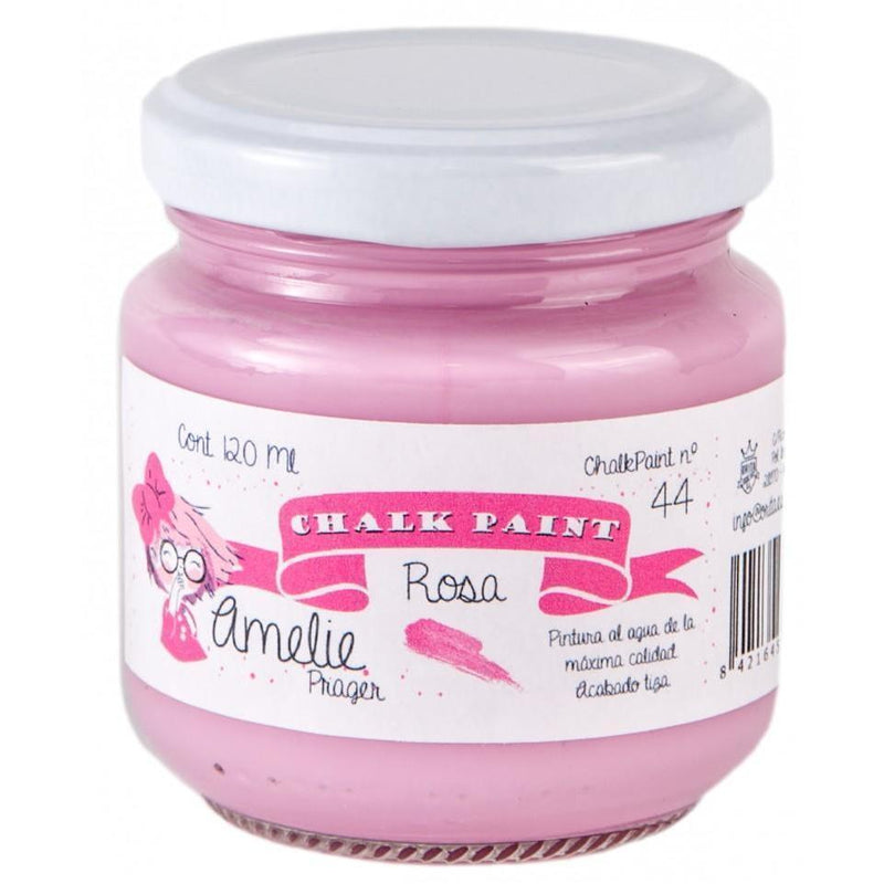 Pintura chalky orita Amelie 120ml AMC12044  rosa ORITA CENTROARTESANO