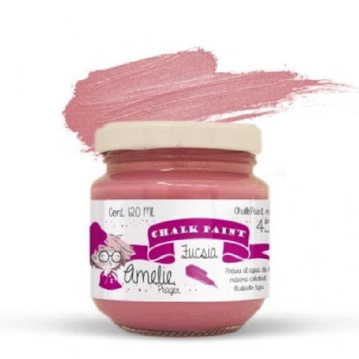 Pintura chalky orita Amelie 120ml AMC12045  fucsia ORITA CENTROARTESANO