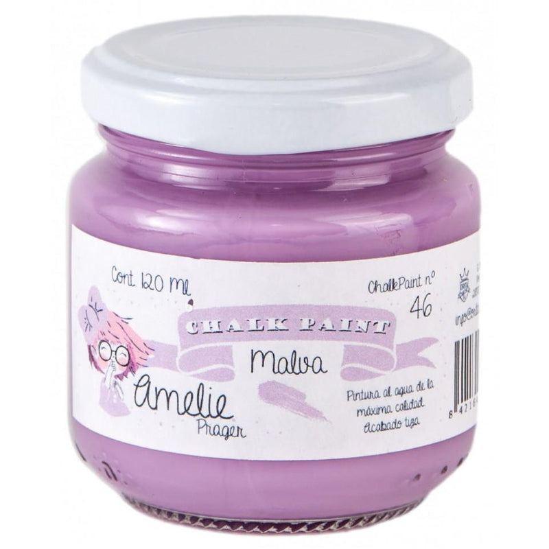Pintura chalky orita Amelie 120ml AMC12046  malva ORITA CENTROARTESANO