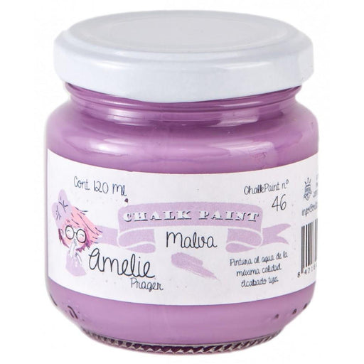 Pintura chalky orita Amelie 120ml AMC12046  malva ORITA CENTROARTESANO