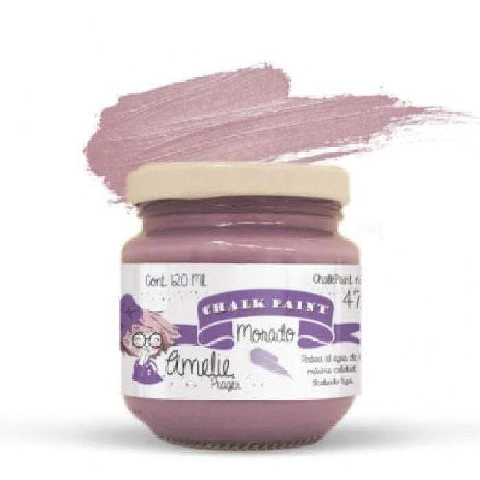 Pintura chalky orita Amelie 120ml AMC12047  morado ORITA CENTROARTESANO