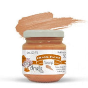 Pintura chalky orita Amelie 120ml AMC12050  naranja ORITA CENTROARTESANO