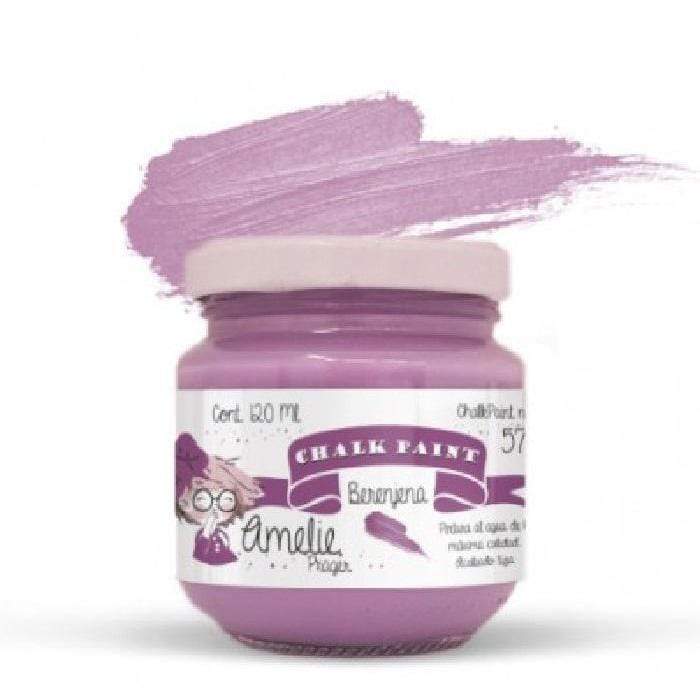 Pintura chalky orita Amelie 120ml AMC12057  berenjena ORITA CENTROARTESANO