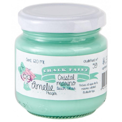 Pintura chalky orita Amelie 120ml AMC12059 cristal marino ORITA CENTROARTESANO