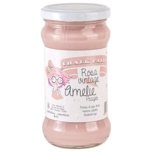 Pintura chalky orita Amelie 280ml 09 ROSA VINTAGE ORITA CENTROARTESANO
