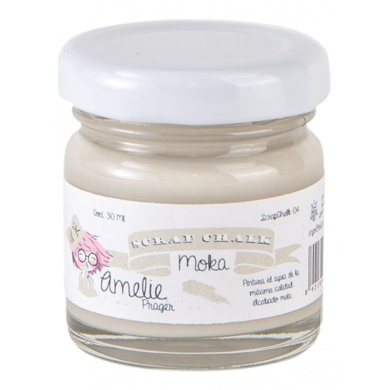 Pintura chalky orita Amelie 30ml AMC04 moka ORITA CENTROARTESANO