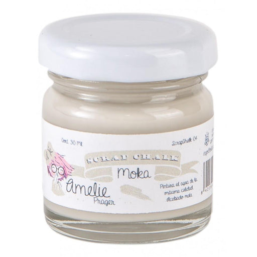 Pintura chalky orita Amelie 30ml AMC04 moka ORITA CENTROARTESANO
