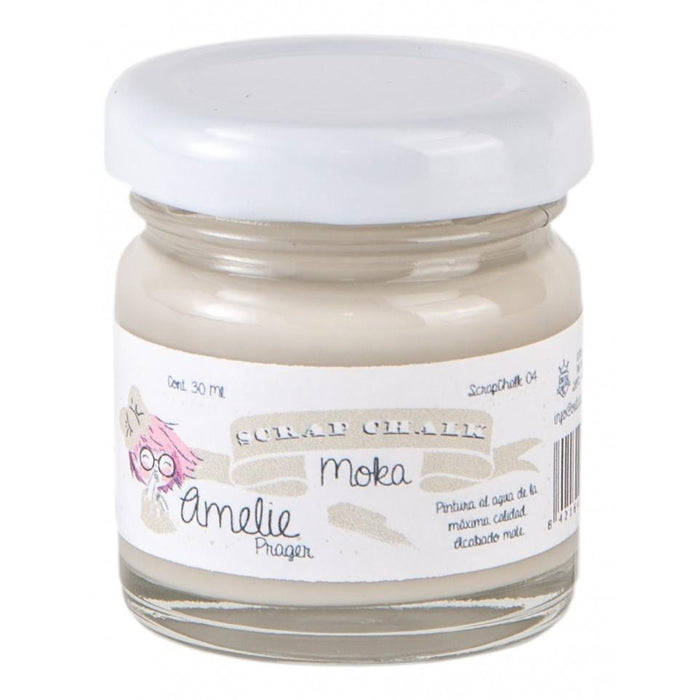 Pintura chalky orita Amelie 30ml AMC04 moka ORITA CENTROARTESANO