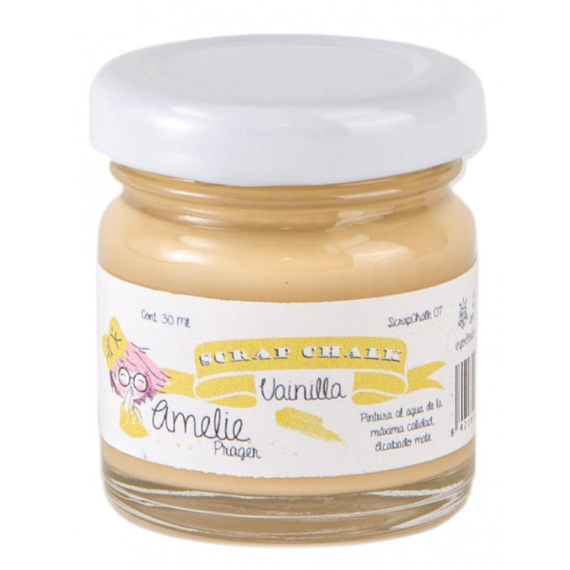 Pintura chalky orita Amelie 30ml AMC07 vainilla ORITA CENTROARTESANO