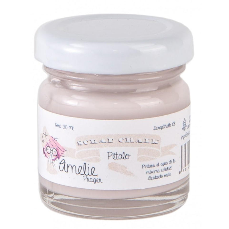 Pintura chalky orita Amelie 30ml AMC08  petalo ORITA CENTROARTESANO