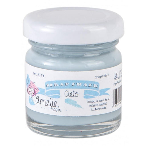 Pintura chalky orita Amelie 30ml AMC18 cielo ORITA CENTROARTESANO