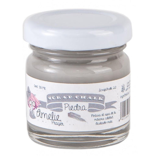 Pintura chalky orita Amelie 30ml AMC22 piedra ORITA CENTROARTESANO