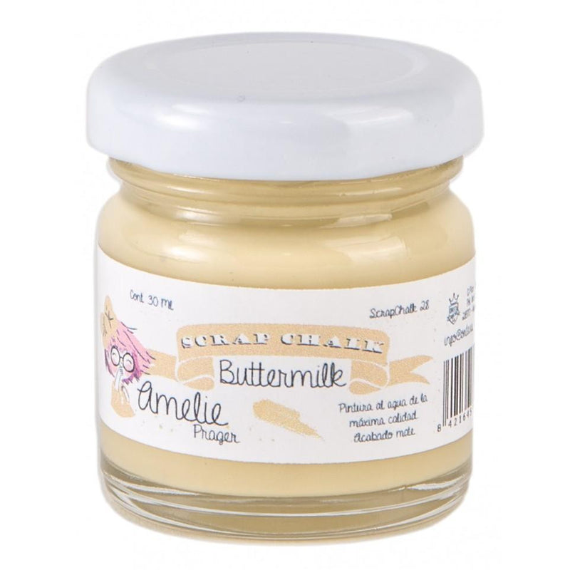 Pintura chalky orita Amelie 30ml AMC28 buttermille ORITA CENTROARTESANO