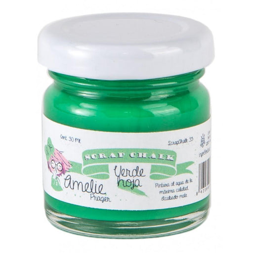Pintura chalky orita Amelie 30ml AMC35  VERDE HOJA ORITA CENTROARTESANO